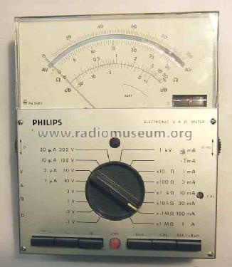 Electronic VAOhm-meter PM2403 /08; Philips; Eindhoven (ID = 442148) Equipment