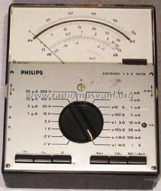 Electronic VAOhm-meter PM2403; Philips; Eindhoven (ID = 1931504) Equipment