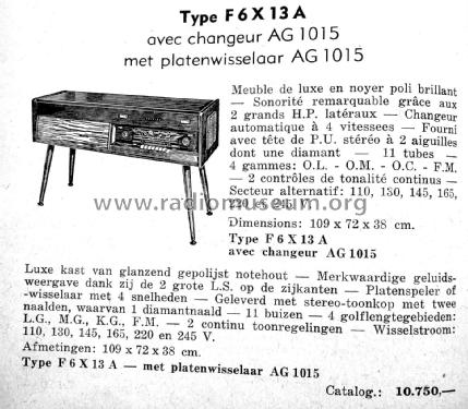 F6X13A; Philips; Eindhoven (ID = 3043357) Radio