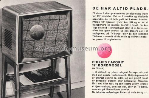 Favorit 19TX334A; Philips; Eindhoven (ID = 693035) Television