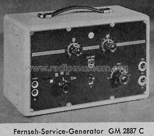 Test Pattern Generator GM2887/C; Philips; Eindhoven (ID = 222559) Equipment