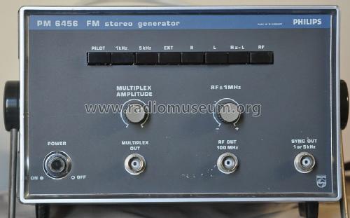 FM Stereo Generator PM6456, PM6456/01; Philips Radios - (ID = 1170771) Equipment