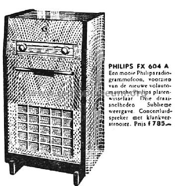 FX604A; Philips; Eindhoven (ID = 2389649) Radio