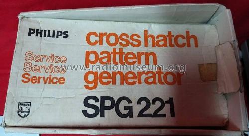 Generador patrón de tramas - Cross Hatch Pattern Generator SPG-221; Philips; Eindhoven (ID = 2910094) Equipment