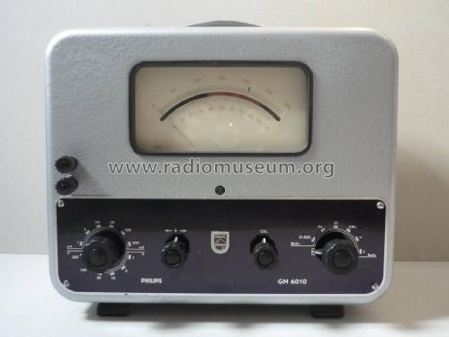 Gleichspannungs Millivoltmeter GM6010; Philips; Eindhoven (ID = 1488740) Equipment