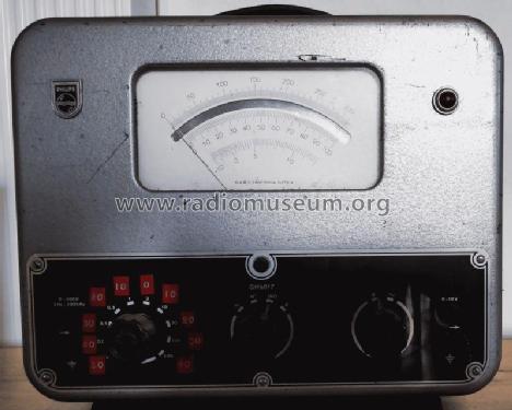 L.F. Versterker-Voltmeter - AF Amplifier-Voltmeter GM6017, GM6017 /01; Philips; Eindhoven (ID = 3089089) Equipment