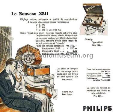 Gramofoon uitrusting 4040; Philips; Eindhoven (ID = 183510) Sonido-V