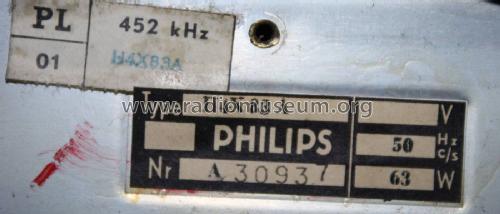 H4X83A; Philips; Eindhoven (ID = 1862265) Radio