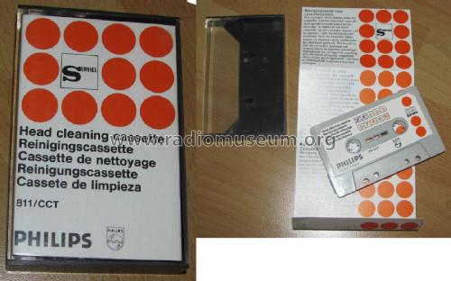 Head Cleaning Cassette - Reinigungscassette 811/CCT; Philips; Eindhoven (ID = 1790773) Equipment