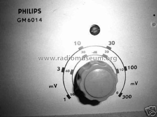 HF-Millivoltmeter GM6014; Philips; Eindhoven (ID = 357547) Equipment