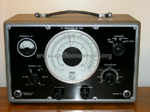 HF- Signalgenerator / Oszillator GM2883/03; Philips; Eindhoven (ID = 107157) Equipment