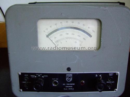 HF-Voltmeter GM6006; Philips; Eindhoven (ID = 2115791) Ausrüstung