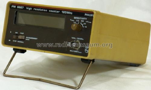 High Resolution Counter PM6667; Philips, Svenska AB, (ID = 1585787) Equipment