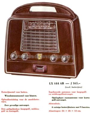 LX444AB; Philips; Eindhoven (ID = 2221088) Radio