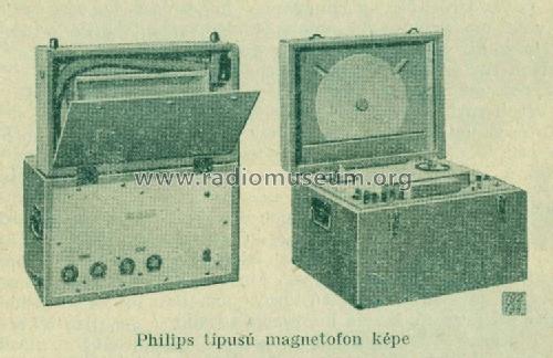 Magnetophon 10030; Philips; Eindhoven (ID = 642552) R-Player