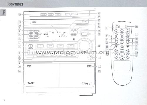 Mini HiFi System FW-356C; Philips; Eindhoven (ID = 1999116) Radio