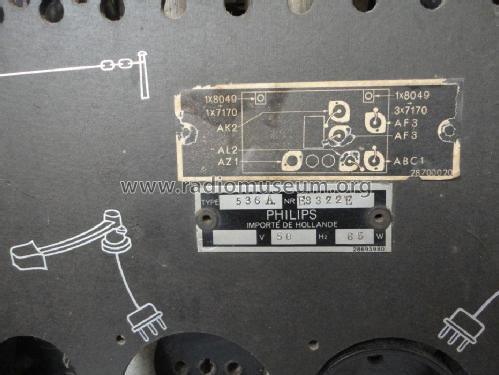 Multi-Inductance 536A; Philips; Eindhoven (ID = 2022573) Radio