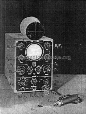 Oscillograph GM5654; Philips; Eindhoven (ID = 120915) Ausrüstung