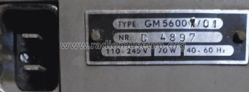 Oscilloscope GM5600; Philips; Eindhoven (ID = 3089938) Equipment