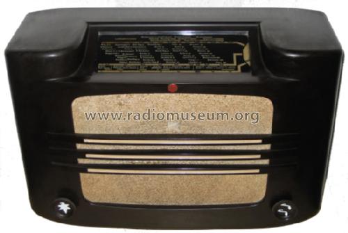 Radio de tubo de baquelita Philips 461A ⋆ Neef Louis Design Amsterdam
