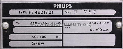 PE4821 /01; Philips; Eindhoven (ID = 1638145) Strom-V