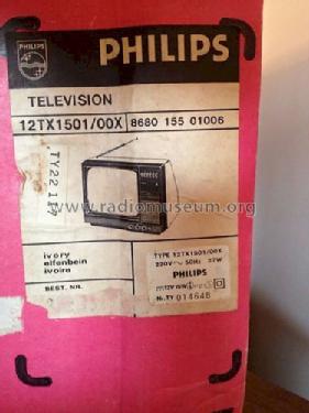 Philetta 12TX1501 /00S /00X /02S /02X /07S /14S Ch= TX-12 II; Philips; Eindhoven (ID = 1439654) Television