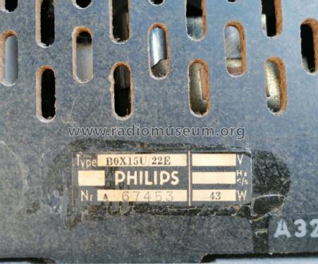 Philitina I B0X15U /22E; Philips; Eindhoven (ID = 3054004) Radio