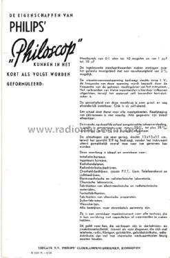Philoscop GM4140; Philips; Eindhoven (ID = 2842966) Ausrüstung