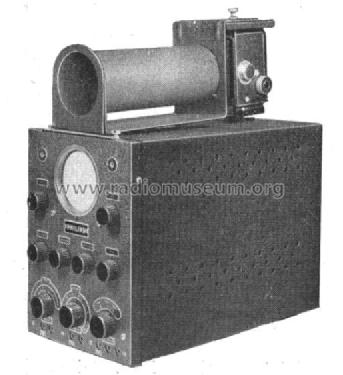 Photovorsatz für Oszillograph GM 4192; Philips; Eindhoven (ID = 1261482) Equipment