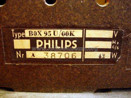 Picolette B0X95U /00R /00K /00L ; Philips; Eindhoven (ID = 1759849) Radio