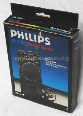 Pocket Radio D1730; Philips; Eindhoven (ID = 2416605) Radio