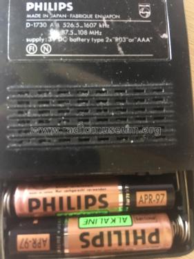 Pocket Radio D1730; Philips; Eindhoven (ID = 2922468) Radio