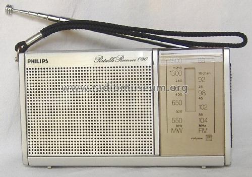 Portable Receiver 090 90AL090 /00; Philips; Eindhoven (ID = 1543207) Radio
