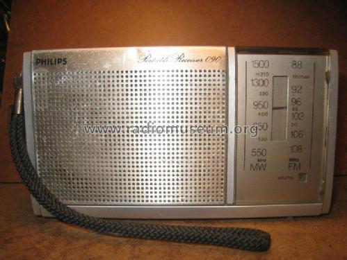Portable Receiver 090 90AL090 /00; Philips; Eindhoven (ID = 1895490) Radio