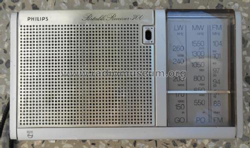 Portable Receiver 90AL300 /00; Philips; Eindhoven (ID = 1508075) Radio