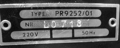 Multimeter PR9252 /01; Philips; Eindhoven (ID = 345233) Equipment