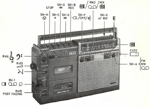 Radio-Recorder 8470 /14; Philips; Eindhoven (ID = 1163483) Radio