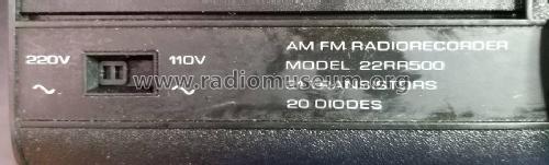 Radio Recorder RR50 22RR500 /00R; Philips; Eindhoven (ID = 2908639) Radio