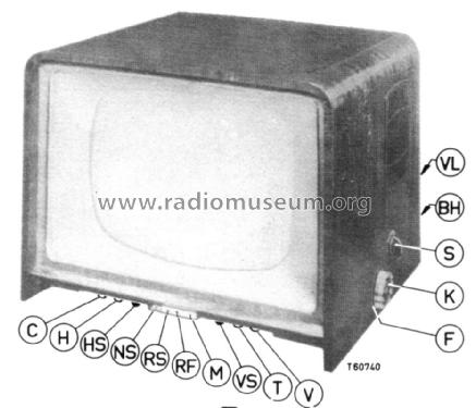 Raffael - 4 Normen 17TX220A /22; Philips; Eindhoven (ID = 1889236) Television