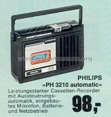 Recorder 3210 /33; Philips; Eindhoven (ID = 1763385) R-Player