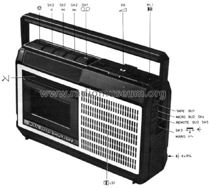 Recorder N2228 /00 /15 /50 /55; Philips; Eindhoven (ID = 1693067) R-Player