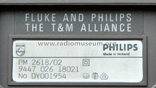 Digital RMS Multimeter PM2618X; Philips; Eindhoven (ID = 1419851) Equipment