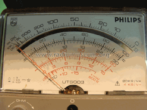 Service-Multimeter UTS003; Philips; Eindhoven (ID = 1220991) Ausrüstung