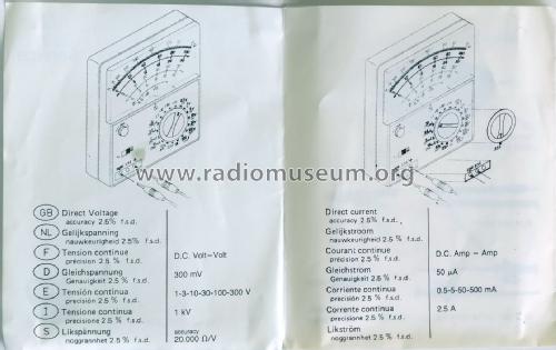 Service-Multimeter UTS003; Philips; Eindhoven (ID = 2036089) Equipment