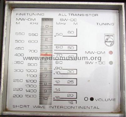 Short Wave Intercontinental 22RL275 /05R; Philips; Eindhoven (ID = 2263259) Radio