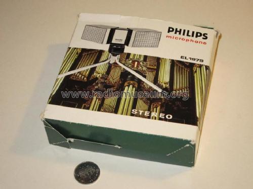 Stereo-Mikrofon EL1979; Philips; Eindhoven (ID = 993697) Microphone/PU