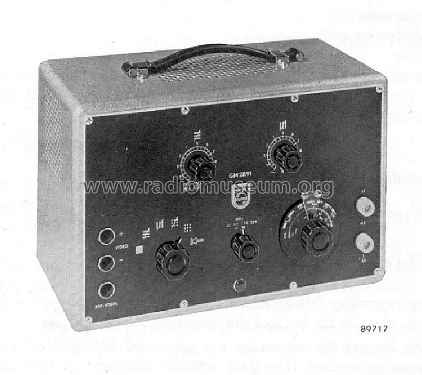 Television Service Generator GM2891 /55; Philips; Eindhoven (ID = 2723760) Ausrüstung