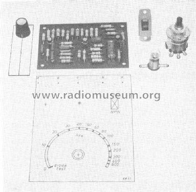 Transistor-Tester R6831; Philips; Eindhoven (ID = 477480) Equipment