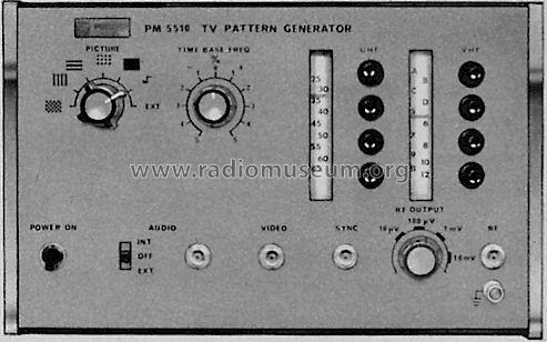 TV Pattern-Generator PM5510; Philips; Eindhoven (ID = 208718) Equipment