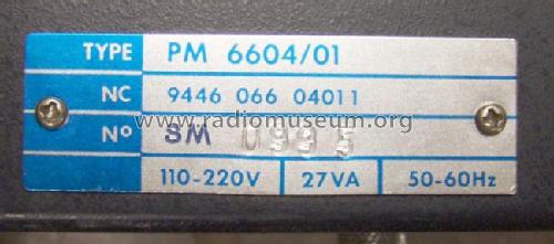 Universal Counter PM6604 /01; Philips; Eindhoven (ID = 2426646) Equipment